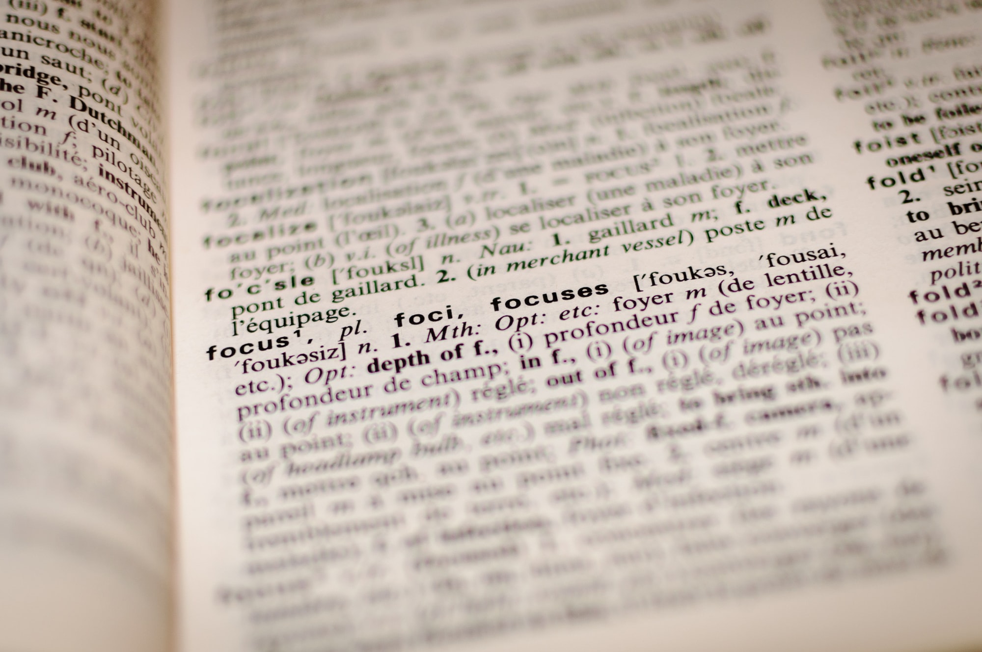 Focus definition